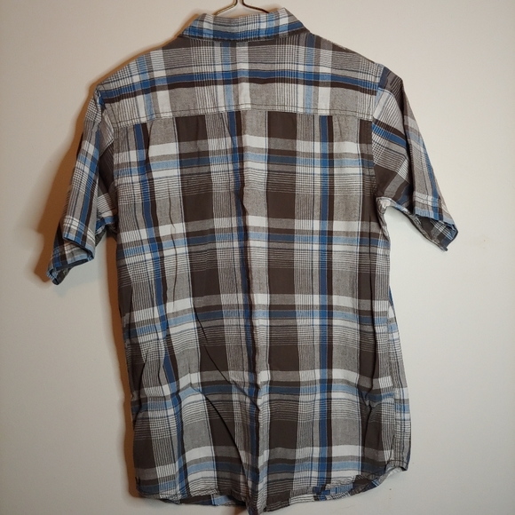 Plaid, Short Sleeve - Picture 2 of 2